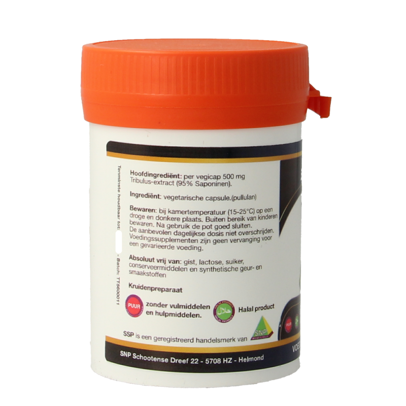 SNP Tribulus terrestris 500mg 60 Vegetarische capsules