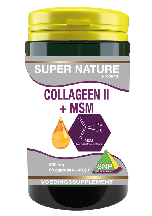 SNP Collageen II + MSM 60.00 Capsules