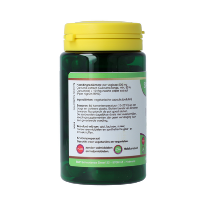 SNP Curcuma & piper nigrum 510mg puur 60.00 Capsules