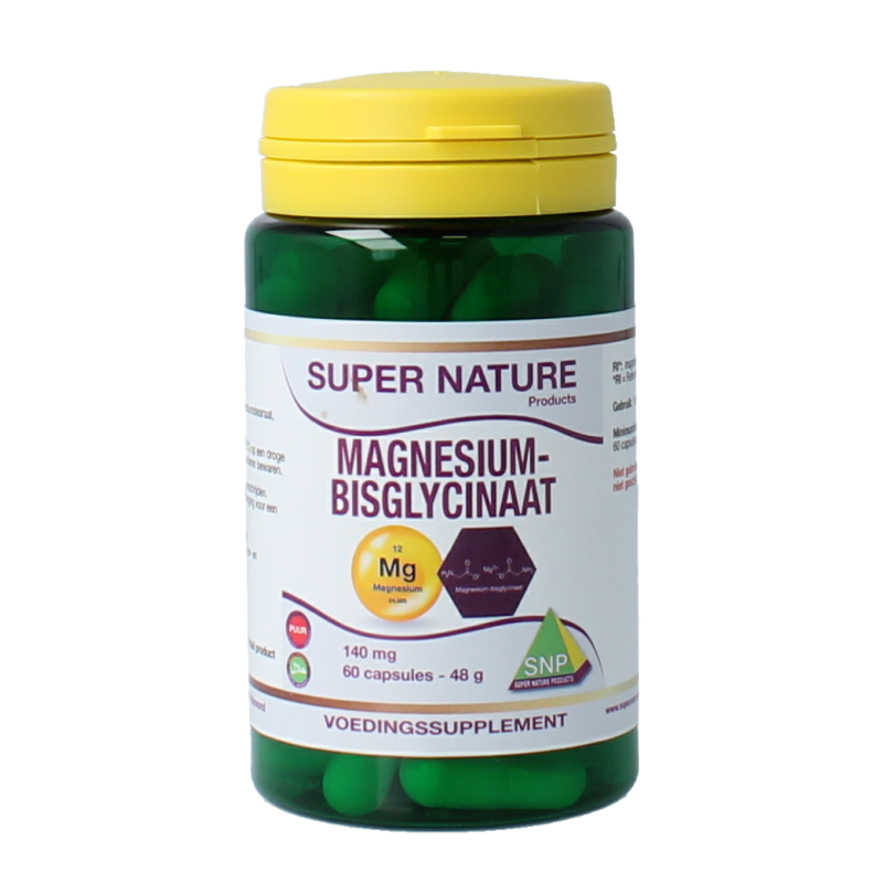 SNP Magnesium bisglycinaat 140mg 60 Capsules