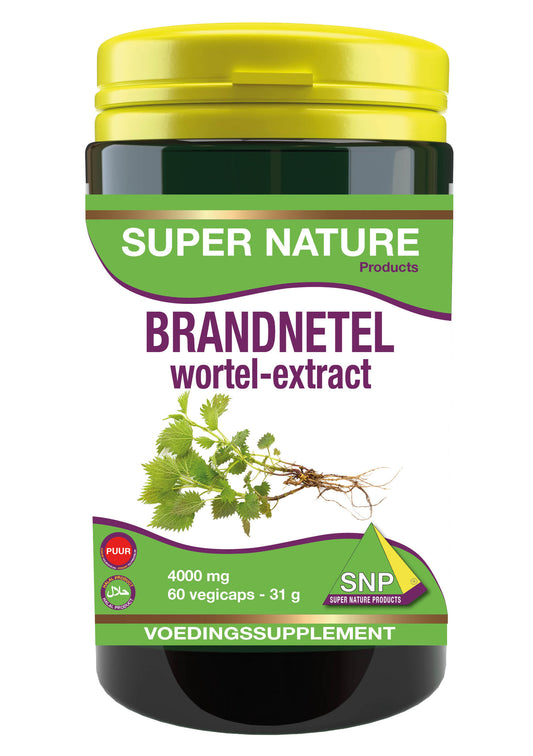 SNP Brandnetelwortel extract 4000 mg puur 60.00 Vegetarische capsules