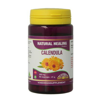 NHP Calendula 250mg puur 60 Vegetarische capsules