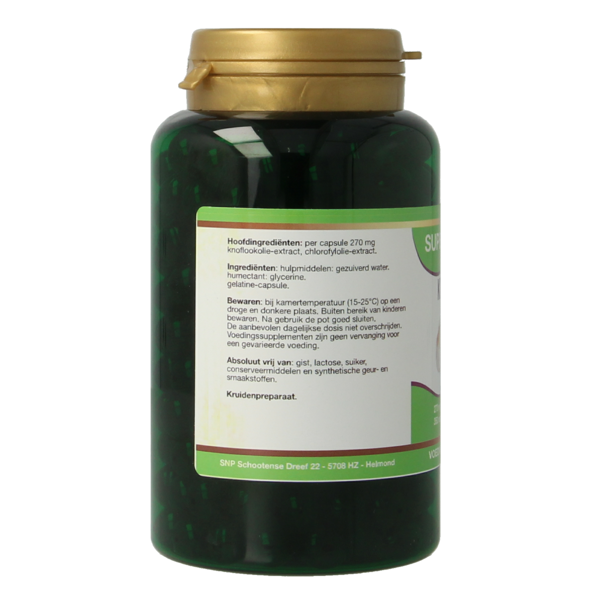 SNP Knoflook 350.00 Capsules