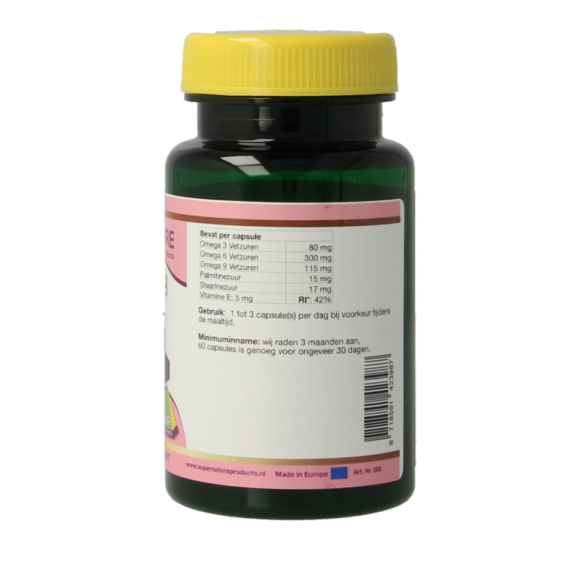 SNP Omega 3 6 9 plantaardig 60 Capsules