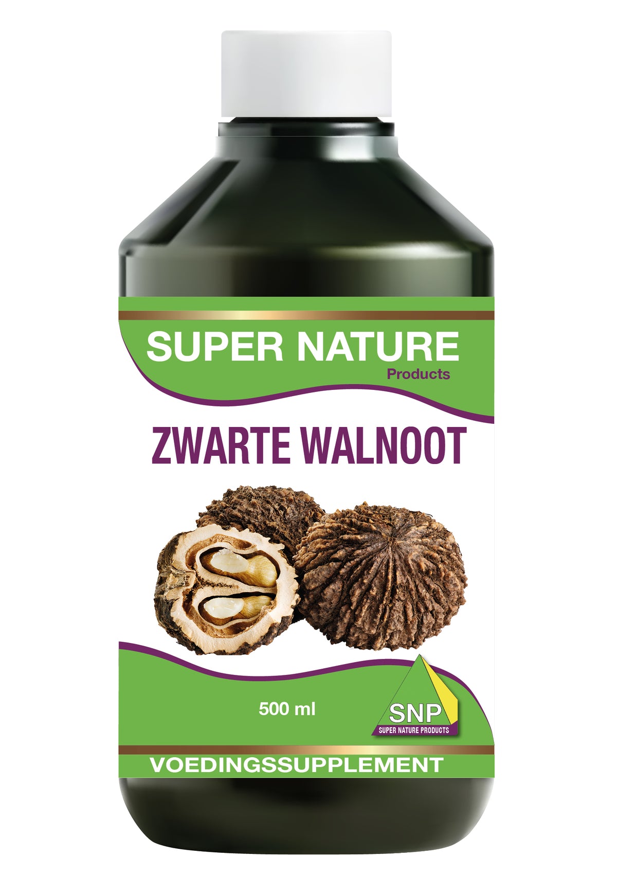 SNP Zwarte walnoot extra sterk megapack 500.00 Milliliter