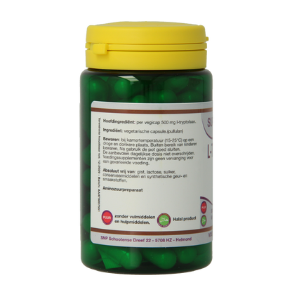 SNP L-Tryptofaan 500mg 60 Vegetarische capsules