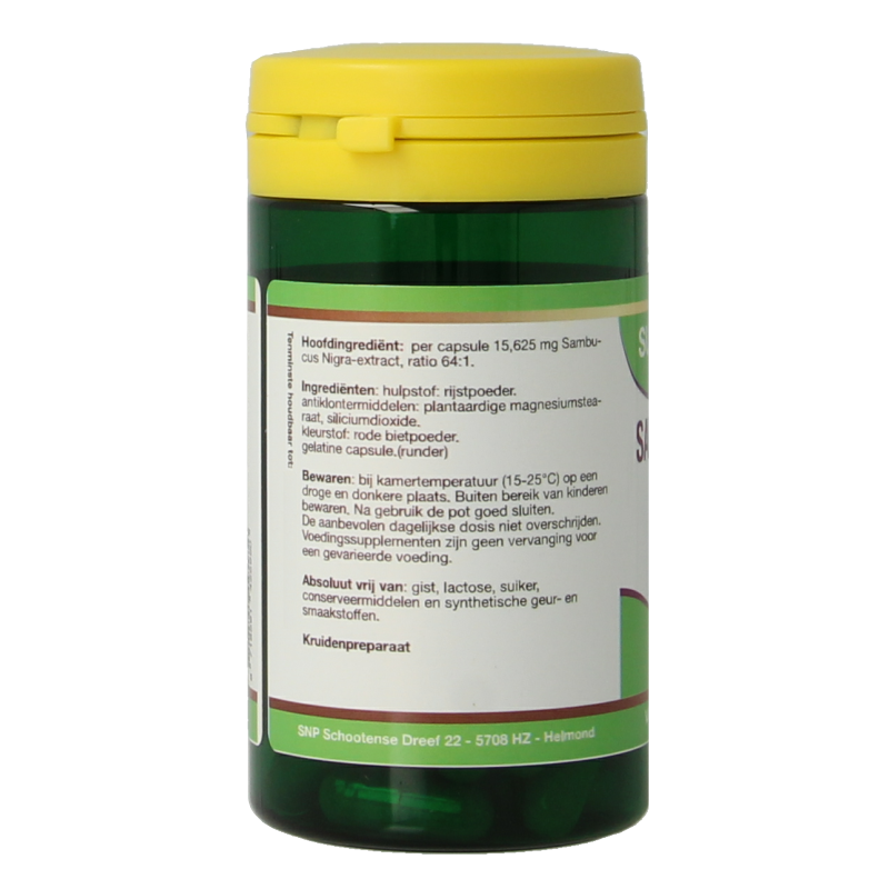 SNP Sambucus nigra zwarte vlierbes 60 Capsules