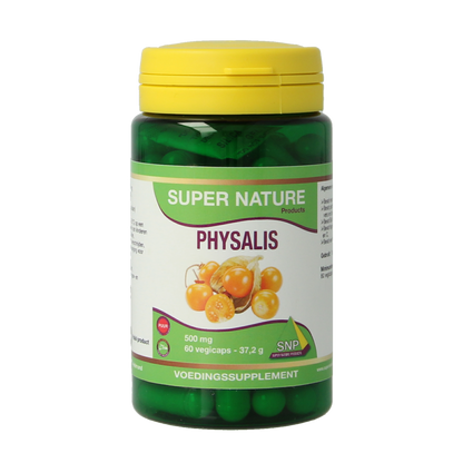 SNP Physalis 500mg puur 60.00 Vegetarische capsules