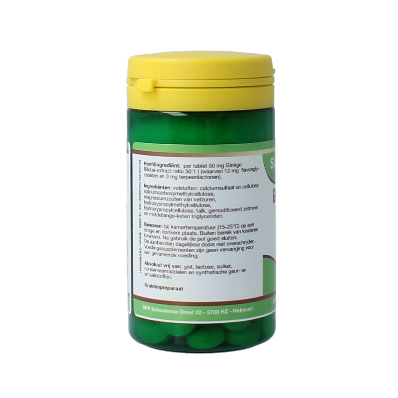 SNP Ginkgo biloba 2500mg 100 Tabletten