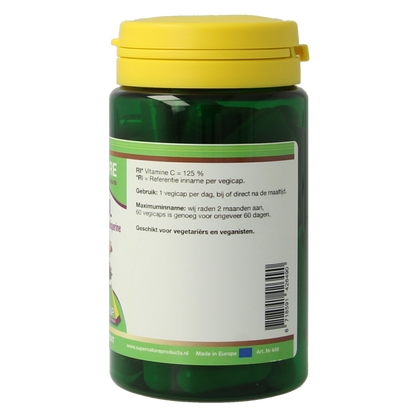 SNP Resveratrol curcuma gebufferd vit C bioperine puur 60.00 Vegetarische capsules