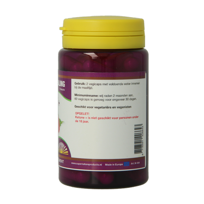NHP Ketone + 425mg puur 60 Vegetarische capsules