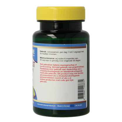 SNP Rode gist rijst monacoline K vrij 30 Vegetarische capsules