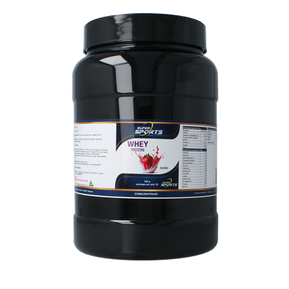 Nutritex Whey proteine aardbei 750 Gram