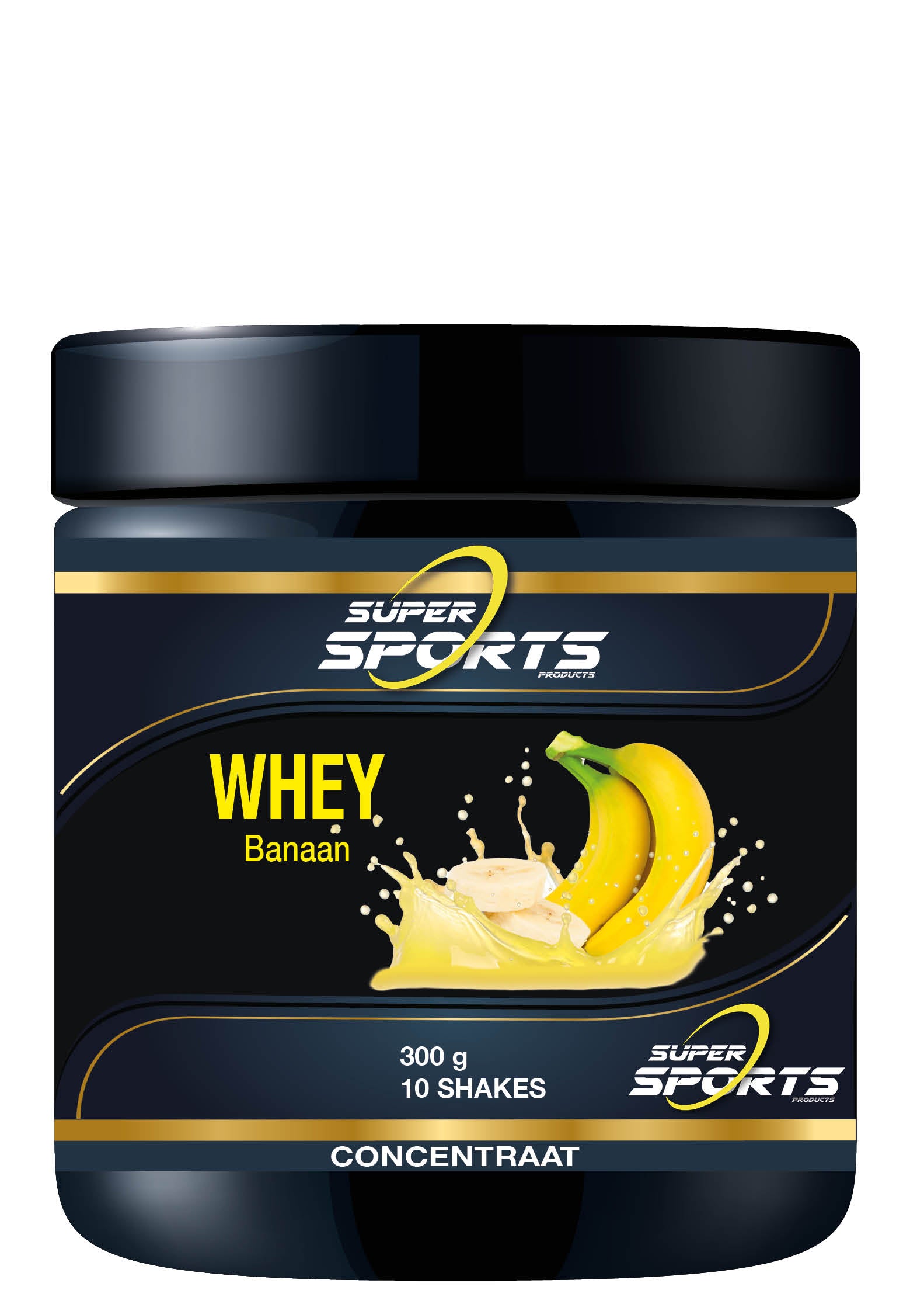 Nutritex Whey proteine banaan 300.00 Gram