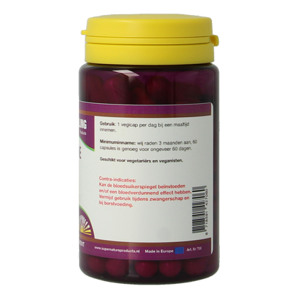 NHP Lions mane (pruikzwam) 60 Vegetarische capsules