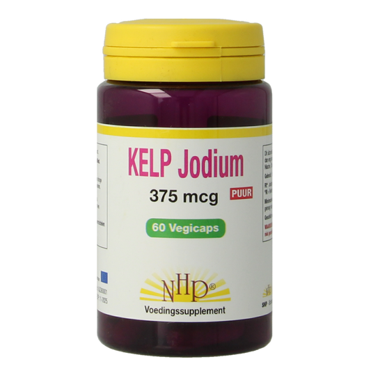 NHP Kelp jodium 375mcg 60 Vegetarische capsules