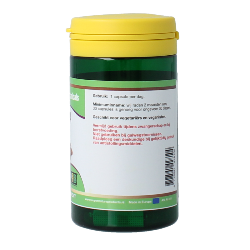 SNP Curcuma fermented puur 30 Vegetarische capsules