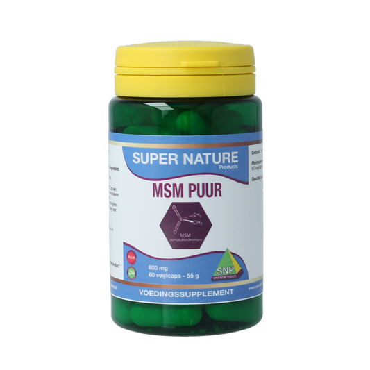 SNP MSM puur 60.00 Vegetarische capsules