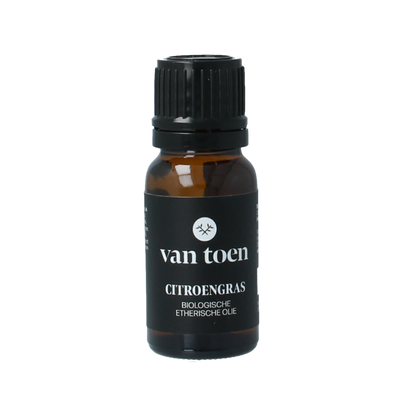 Van Toen Citroengras bio 10.00 Milliliter