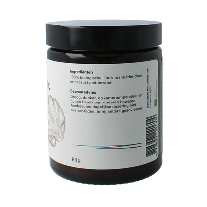 Van Toen Lion's mane poeder bio 80 Gram