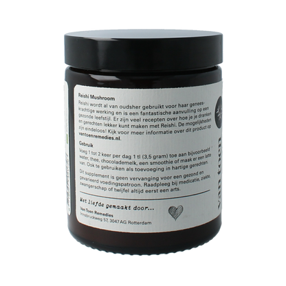 Van Toen Reishi poeder bio 80.00 Gram