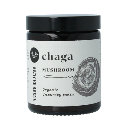 Van Toen Chaga poeder bio 80.00 Gram