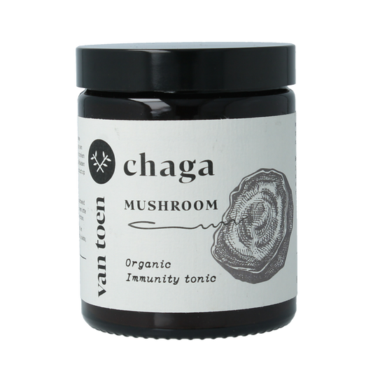 Van Toen Chaga poeder bio 80.00 Gram