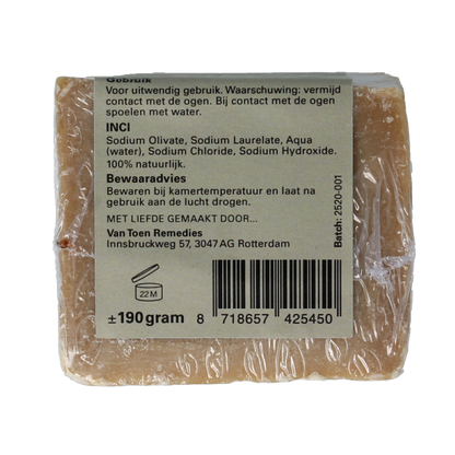 Van Toen Aleppo zeep 35% laurierbesolie 190 Gram