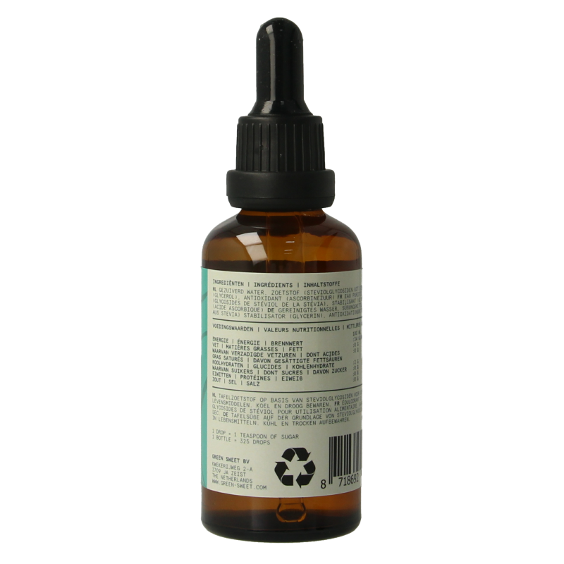 Green Sweet Vloeibare stevia naturel 50 Milliliter