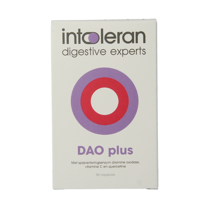 Intoleran DAO plus 50.00 Capsules