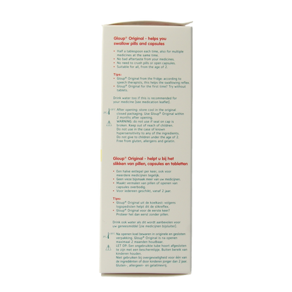 Gloup Original medicatie inname gel aardbei banaan 75 Milliliter