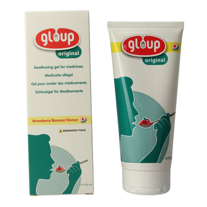 Gloup Original medicatie inname gel aardbei banaan 150 Milliliter