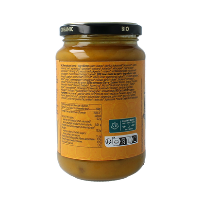 Yakso Curry wok saus bio 350.00 Gram