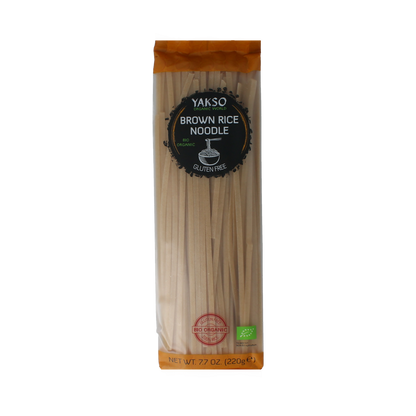 Yakso Rice noodle bruin bio 220.00 Gram