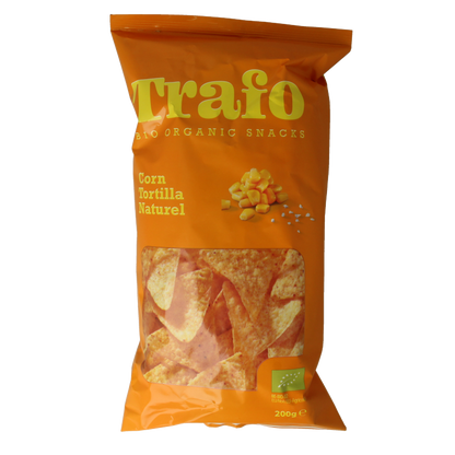 Trafo Tortilla chips naturel bio 200 Gram
