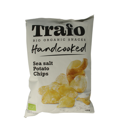 Trafo Chips handcooked zeezout bio 125.00 Gram