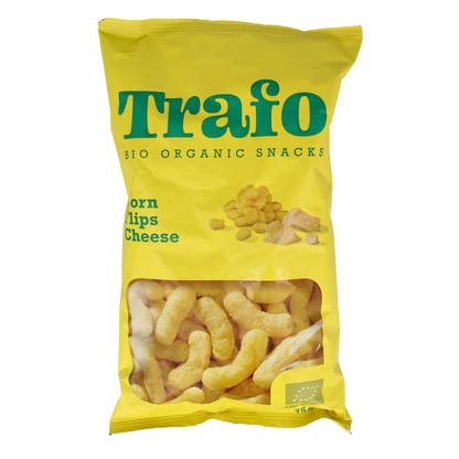Trafo Corn flips cheese bio 75.00 Gram