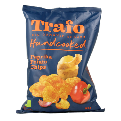 Trafo Chips handcooked paprika bio 125.00 Gram