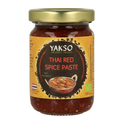 Yakso Thai red curry paste (bumbu bali) bio 100.00 Gram