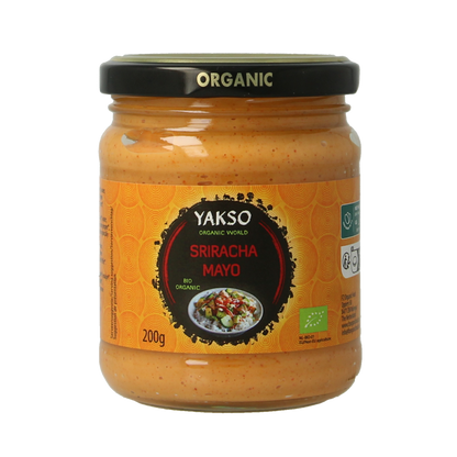 Yakso Sriracha mayonaise bio 200.00 Gram
