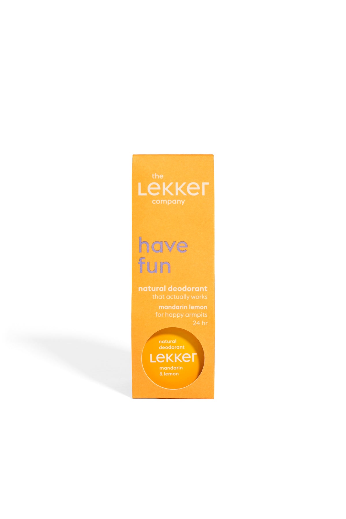 Lekker Company Deodorant mandarijn & citroen 30.00 Gram