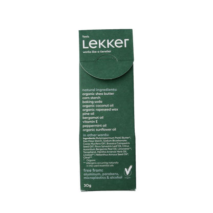 Lekker Company Deodorant woodland 30 Gram