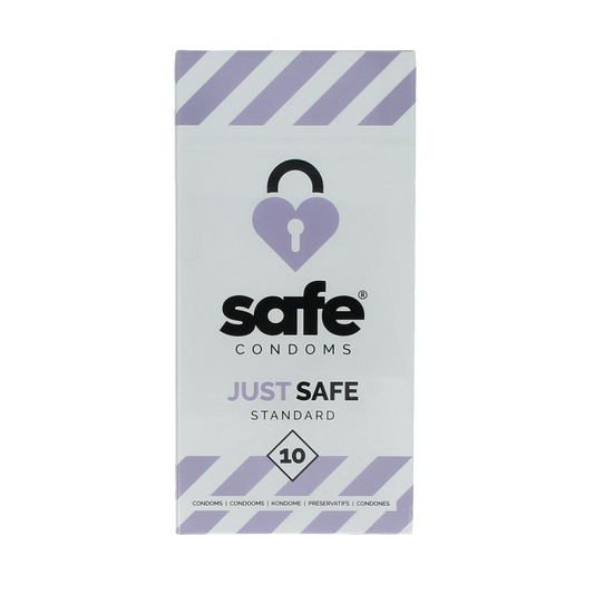 Safe Condooms siliconen glijmiddel 10 Stuks