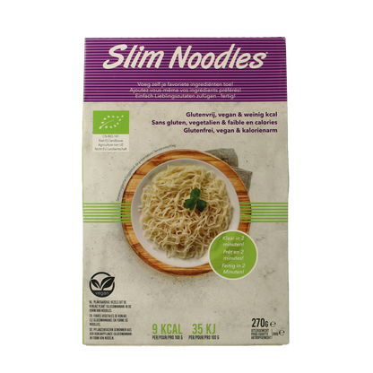 Slim Slim pasta noodles bio 270.00 Gram