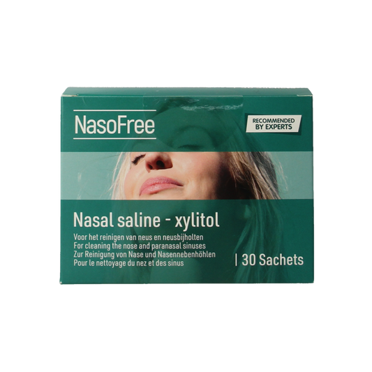 Dos Medical NasoFree nasaal spoelzout 6.5 g xylitol 30 Stuks