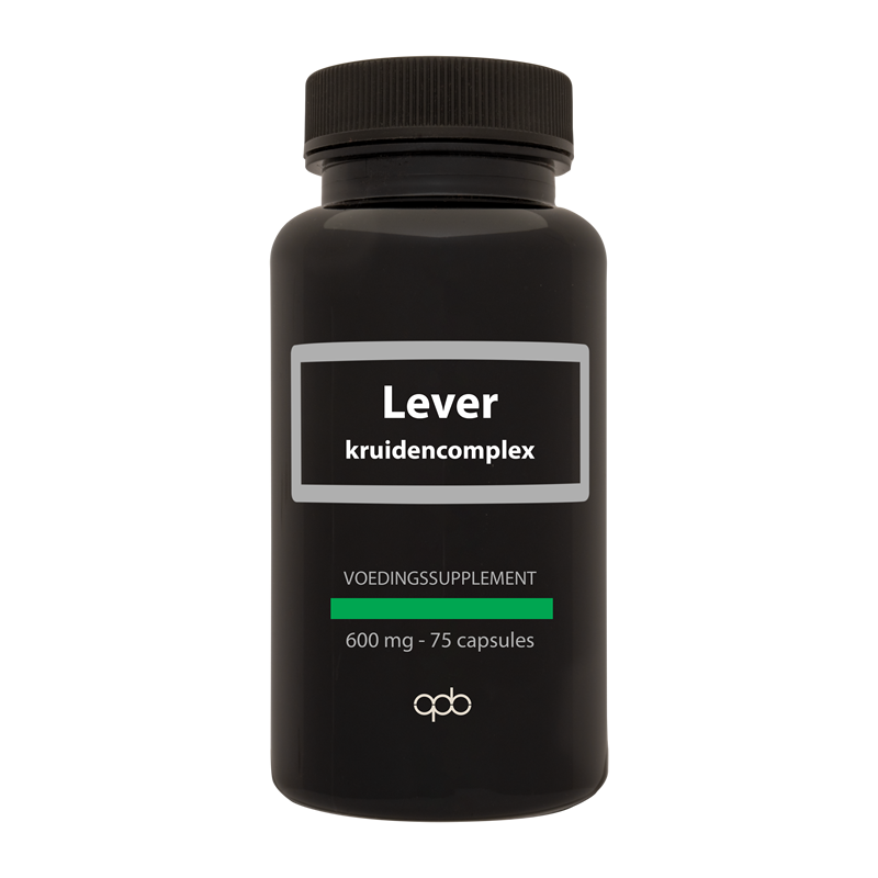 APB Holland Levercomplex kruidencomplex 600mg 75 Capsules
