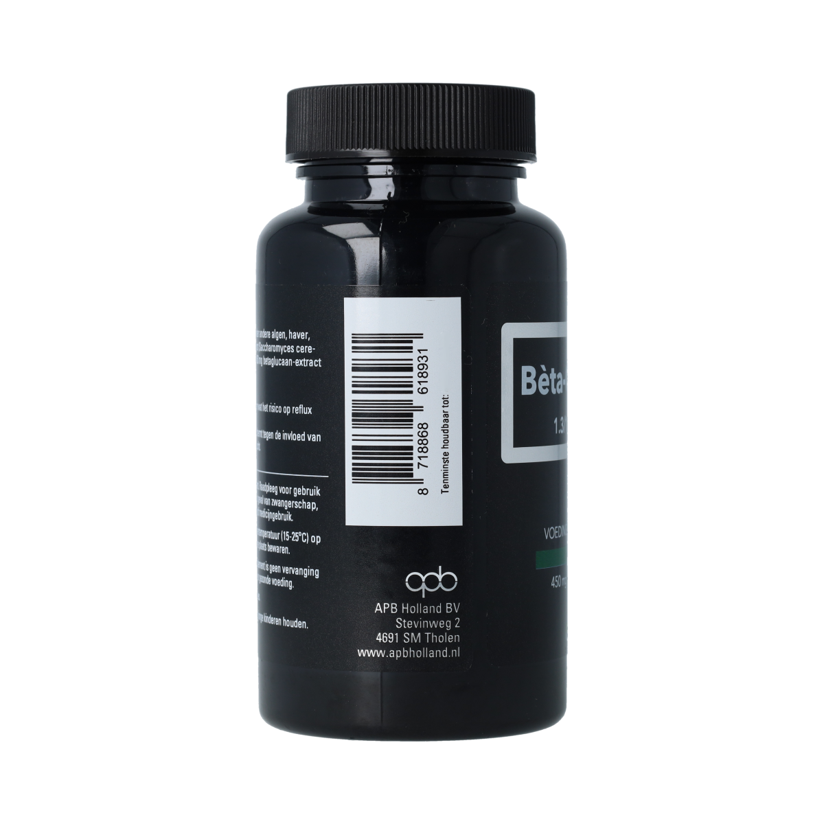 APB Holland Bèta-Glucaan 1.3/1.6 puur 450 mg 60.00 Capsules