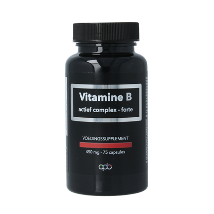 APB Holland Vitamine B complex actief forte 450mg 75.00 Capsules