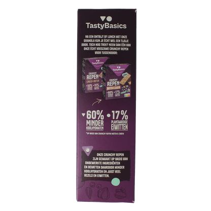 TastyBasics Less carb-high protein granola choco en noten 350.00 Gram
