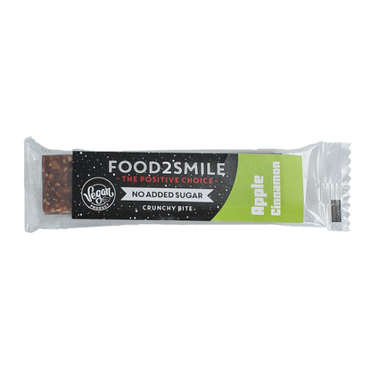 Food2Smile Apple pie bar glutenvrij lactosevrij 28 Gram